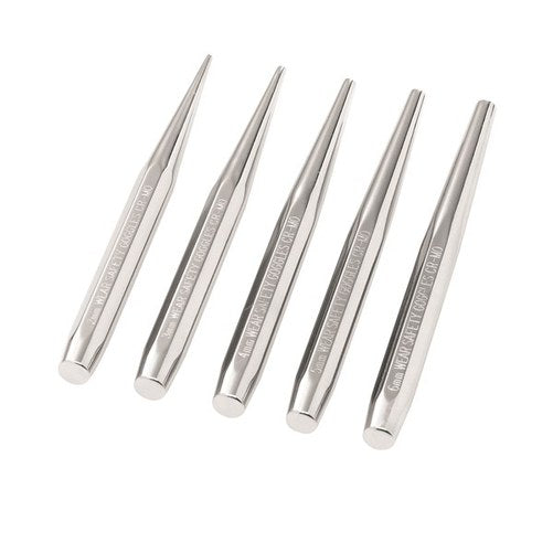 Toledo Taper Punch Set - Cr-Moly Polished 5 Pc.