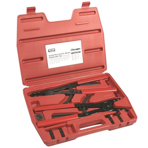 Toledo Circlip Plier Set Heavy Duty - 14 Pc