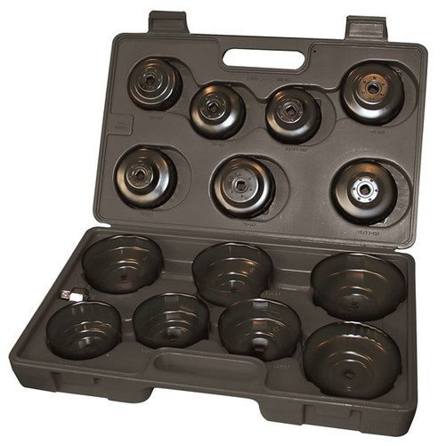 Toledo Oil Filter Cup Wrench Set - 15 Pc