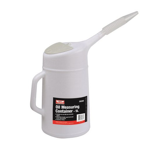 Toledo Oil Measuring Container Clip Lid - 5L