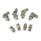 Toledo Grease Nipple Stainless Steel - 1/8” – 27 Pipe Threads PTF – Special Short 45° (10 Pk.)