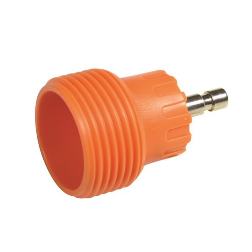 Toledo Radiator Cap Pressure Tester Adaptor - Orange M45 Screw