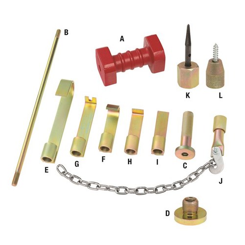 Toledo Slide Hammer Dent Removal Kit