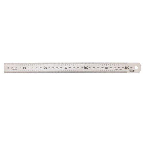 Toledo Stainless Steel Single Sided Rule Metric - 600mm
