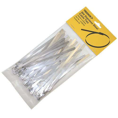 TRIDON STAINLESS CABLE TIE 362 X 8MM