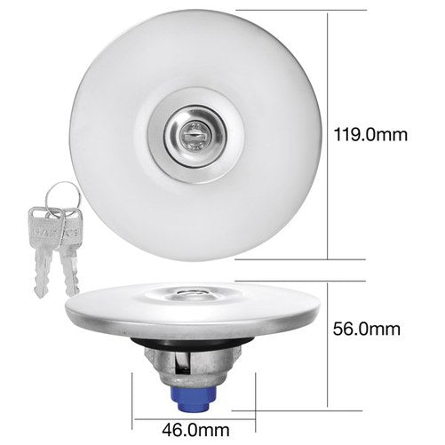 TRIDON LOCKING FUEL CAP TL43