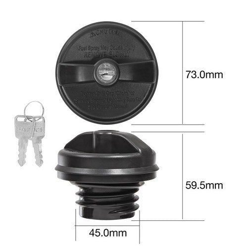 TRIDON LOCKING FUEL CAP