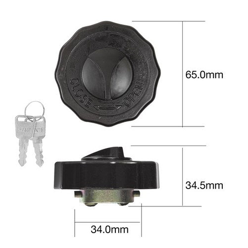 TRIDON LOCKING FUEL CAP