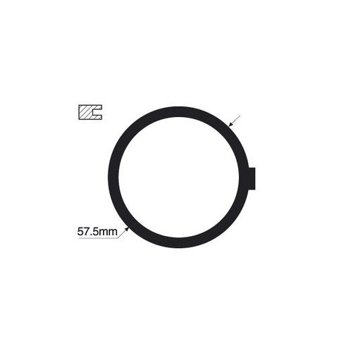TRIDON THERMOSTAT GASKET - RUBBER SEAL (57.5MM)