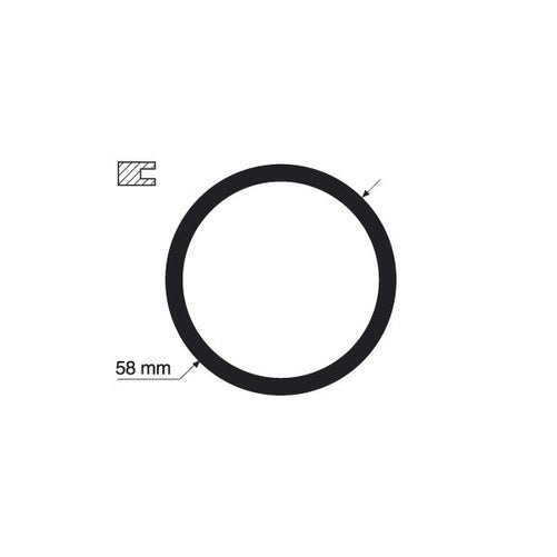 TRIDON THERMOSTAT GASKET - RUBBER SEAL (58MM)