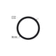 TRIDON THERMOSTAT GASKET - RUBBER SEAL (58MM)