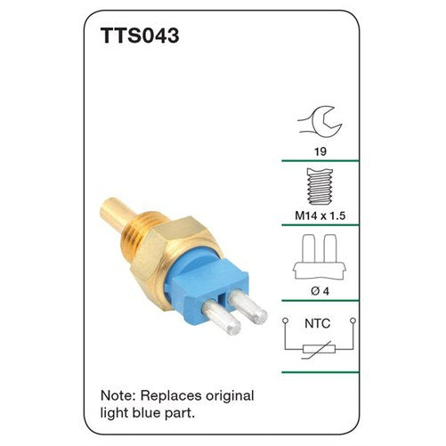 TRIDON WATER TEMP SENDER (GAUGE) TTS043