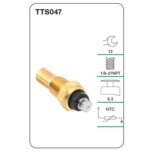 TRIDON WATER TEMP SENDER (GAUGE) TTS047