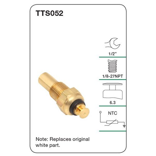 TRIDON WATER TEMP SENDER (GAUGE) TTS052
