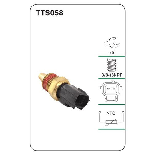 TRIDON WATER TEMP SENDER (GAUGE) TTS058