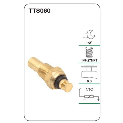 TRIDON WATER TEMP SENDER (GAUGE) TTS060