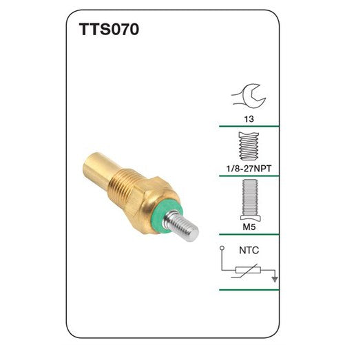 TRIDON WATER TEMP SENDER (GAUGE) TTS070
