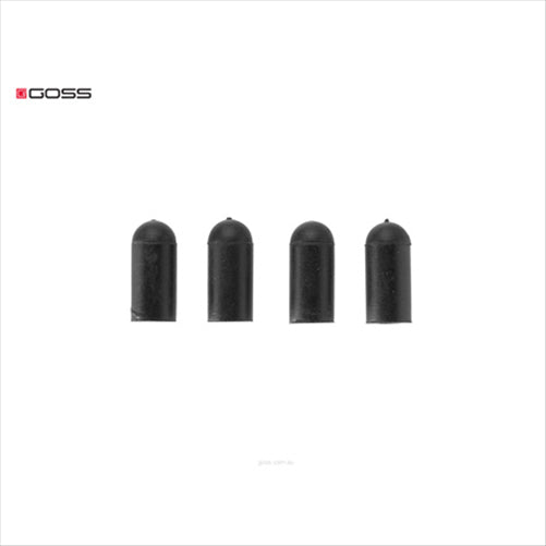 Goss RUBBER VACUUM LINE CAP - 5MM 4 PACK V01