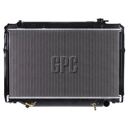 SUITS TOYOTA RADIATOR ENGINE COOLING ALUMINIUM CORE PLASTIC TANK RAD1392
