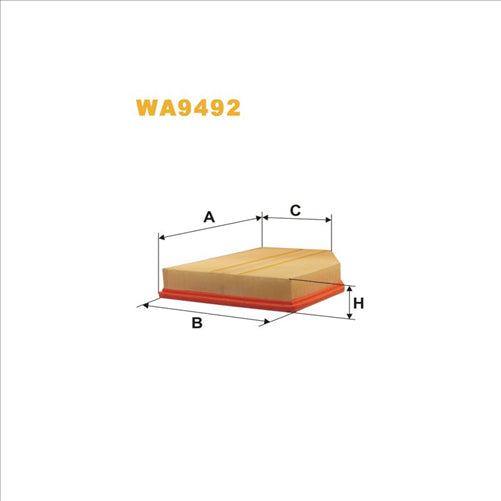 WIX AIR FILTER - BMW 5/6/Z4 SERIES