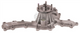 AISIN WATER PUMP TOYOTA PRADO GRJ120 WPT-136
