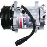 OEX Air Conditioning Compressor 12V Direct Mount Sanden PXC16 Style CXS0012