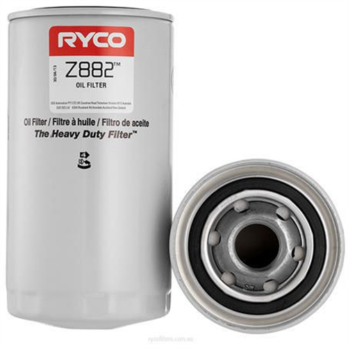 RYCO HD OIL FILTER - (SPIN-ON)