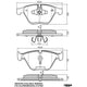 RDA PHANTOM CERAMIC BRAKE PAD SET BMW RDC2235