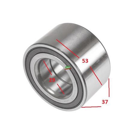 SAS AUTO PARTS MAZDA DEMIO DY 03 REAR WHEEL BEAR NON ABS WB302