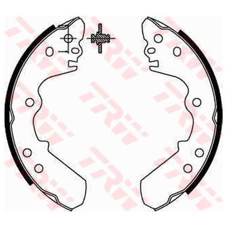 TRW Brake Shoe 254mm x 52mm