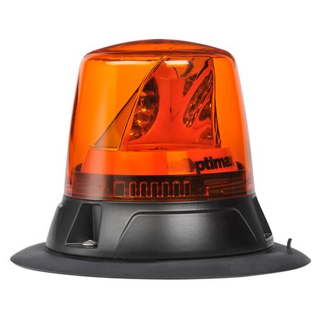 Narva 12/24V Amber LED Optimax Beacon - Magnetic Mount 85668A