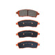 RDA BRAKES RDA GP Max General Purpose Low Metallic Brake Pad Set RDB1955