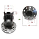 SAS AUTO PARTS SAS Wheel Hub HA4000