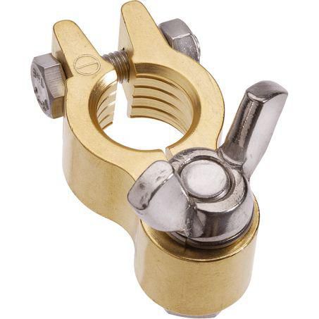 PROJECTA Battery Terminal Forged Brass Wingnut Negative 1pk