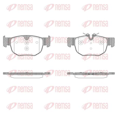 Remsa HPT Brake Pad Set - 1915 00