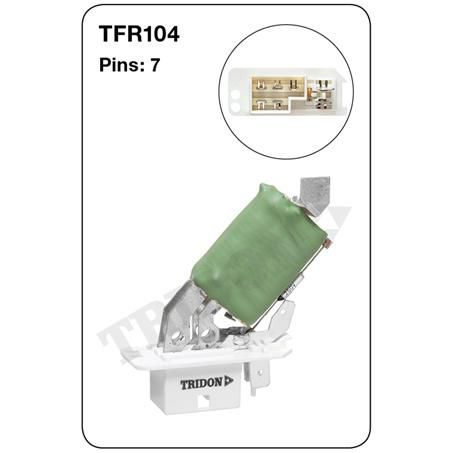 Tridon Heater Fan Resistor TFR104