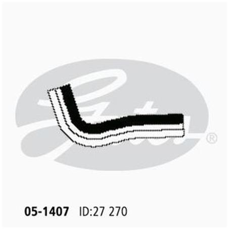 GATES RADIATOR HOSE UPPER 05-1407