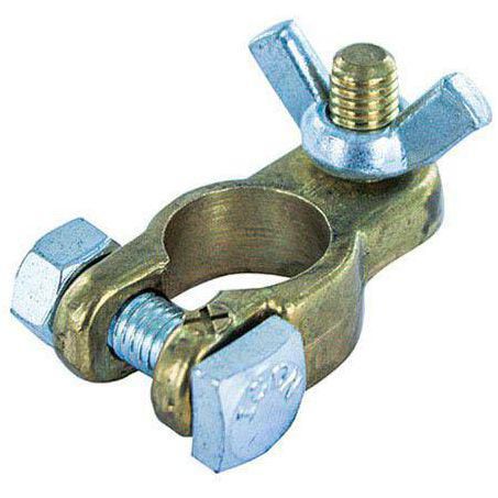Icon Battery Terminal Steel Wing Nut Clamp Type M8 Positive 1 Piece BT6S-8POS