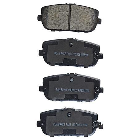 RDA BRAKES RDA GP Max General Purpose Low Metallic Brake Pad Set RDB2035