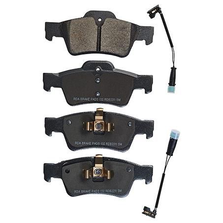 RDA BRAKES RDA GP Max General Purpose Low Metallic Brake Pad Set RDB2211