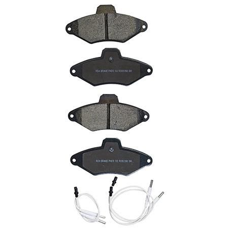RDA BRAKES RDA GP Max General Purpose Low Metallic Brake Pad Set RDB2368