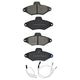 RDA BRAKES RDA GP Max General Purpose Low Metallic Brake Pad Set RDB2368