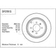 TRW Disc Brake Rotor 290mm x 8 Min