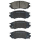 RDA GP MAX LOW METALLIC BRAKE PAD SET NISSAN RDB1281