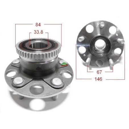 SAS AUTO PARTS SAS Wheel Hub HA4016