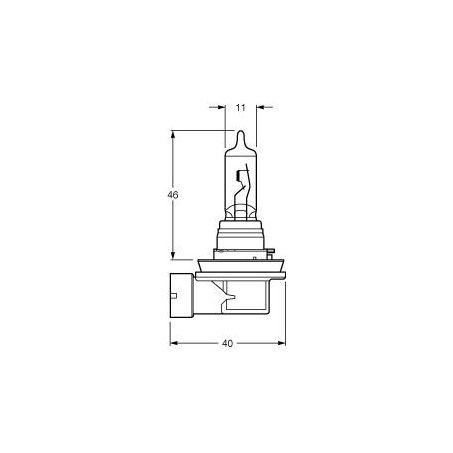 Hella 12V H9 Pgj195 Globe 65W CF1265