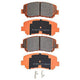 RDA BRAKES RDA GP Max General Purpose Low Metallic Brake Pad Set RDB2209