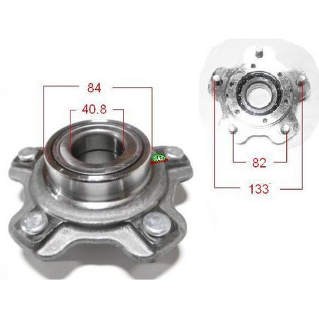 SAS AUTO PARTS SAS Wheel Hub HA5091