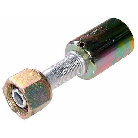 Atco Aluminium Fitting # 8 FOR - Beadlock #8 Straight BLX1302