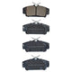 RDA GP MAX LOW METALLIC BRAKE PAD SET NISSAN ALMERA PRIMERA PULSAR RDB1980